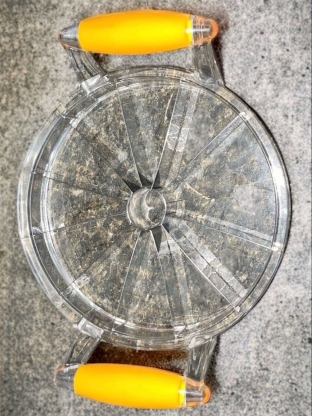 Slicer 🔎 Rare Find Elegant Lucite and Stainless Steel Pie Melon Farmhouse HP 🍭